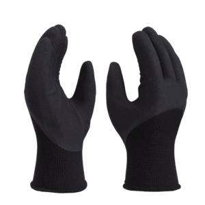 hlaf606 13gauge polyester latex foam coated gloves