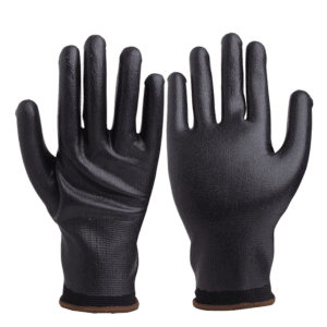 hnlf212 nitrile faked foam full dipped gloves