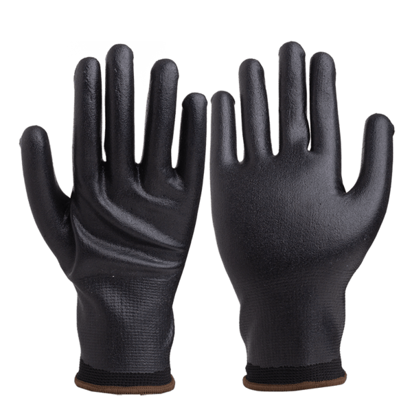 hnlf212 nitrile faked foam full dipped gloves